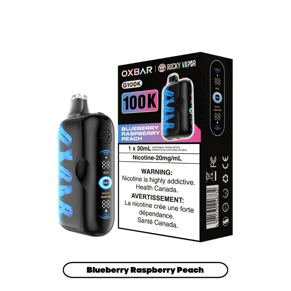 ROCKY VAPOR OXBAR G100K DISPOSABLE VAPE (ALBERTA)