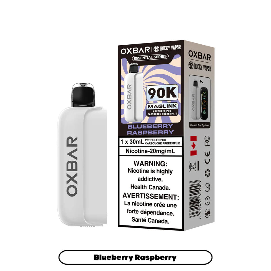 ROCKY VAPOR OXBAR MAGLINK ESSENTIAL SERIES POD (ALBERTA)
