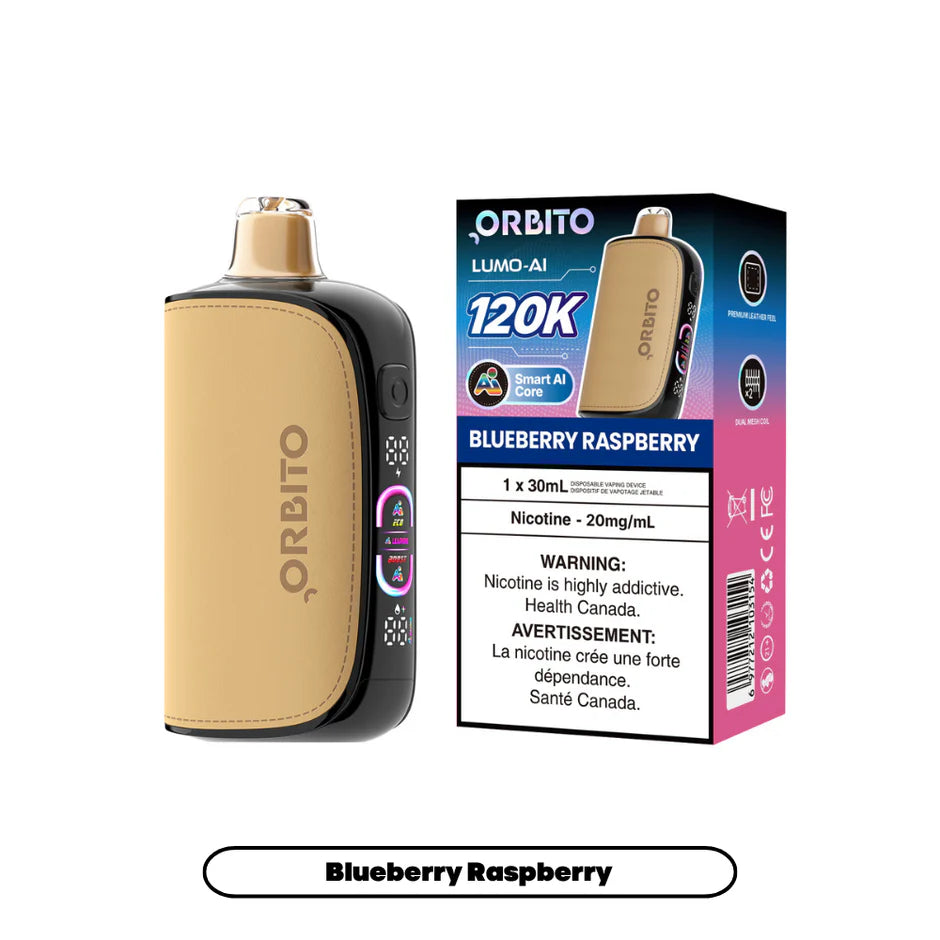 ORBITO LUMO AI 120K DISPOSABLE VAPE (ALBERTA)