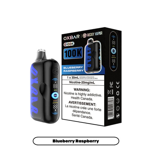 ROCKY VAPOR OXBAR G100K DISPOSABLE VAPE (ALBERTA)