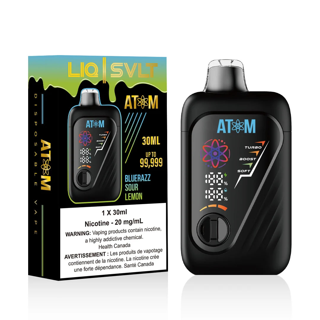 LIQ | SVLT ATOM DISPOSABLE VAPE (ALBERTA)