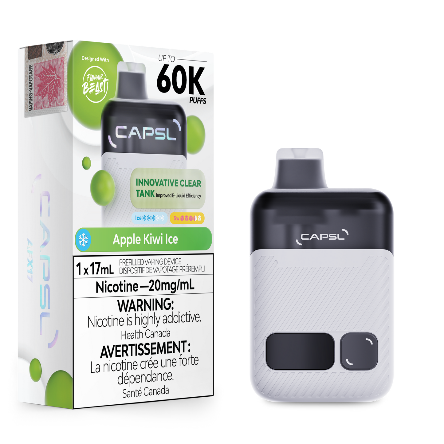 CAPSL AFX17 DISPOSABLE VAPE (ALBERTA)