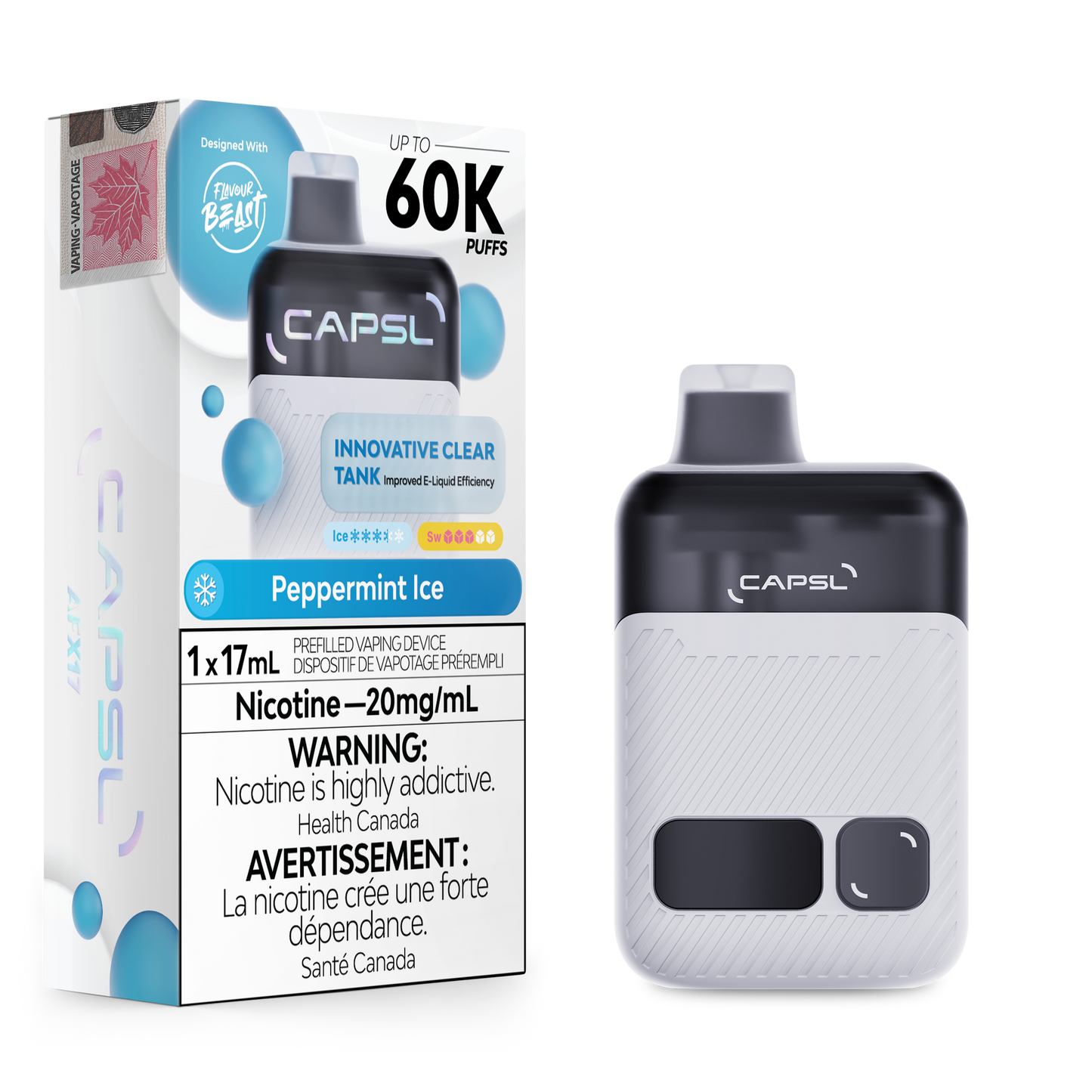 CAPSL AFX17 DISPOSABLE VAPE (ALBERTA)