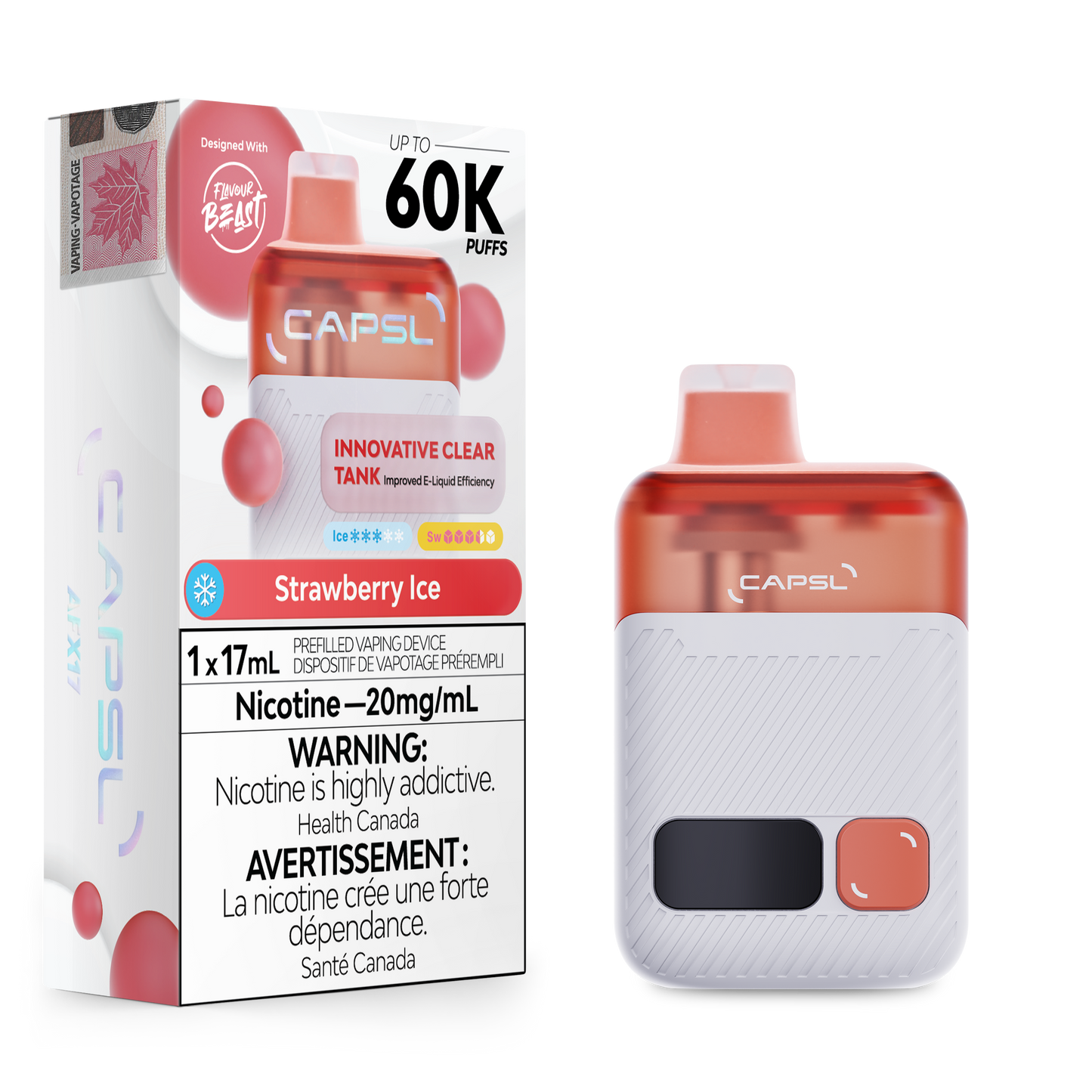 CAPSL AFX17 DISPOSABLE VAPE (ALBERTA)