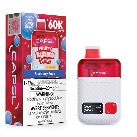 CAPSL AFX17 FRUITY RUBIES SERIES DISPOSABLE VAPE (ALBERTA)