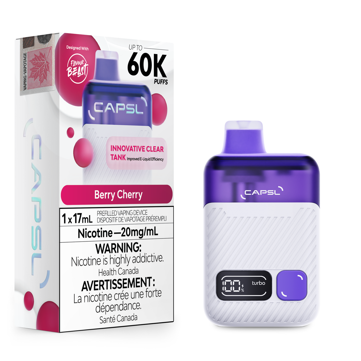 CAPSL AFX17 DISPOSABLE VAPE (ALBERTA)