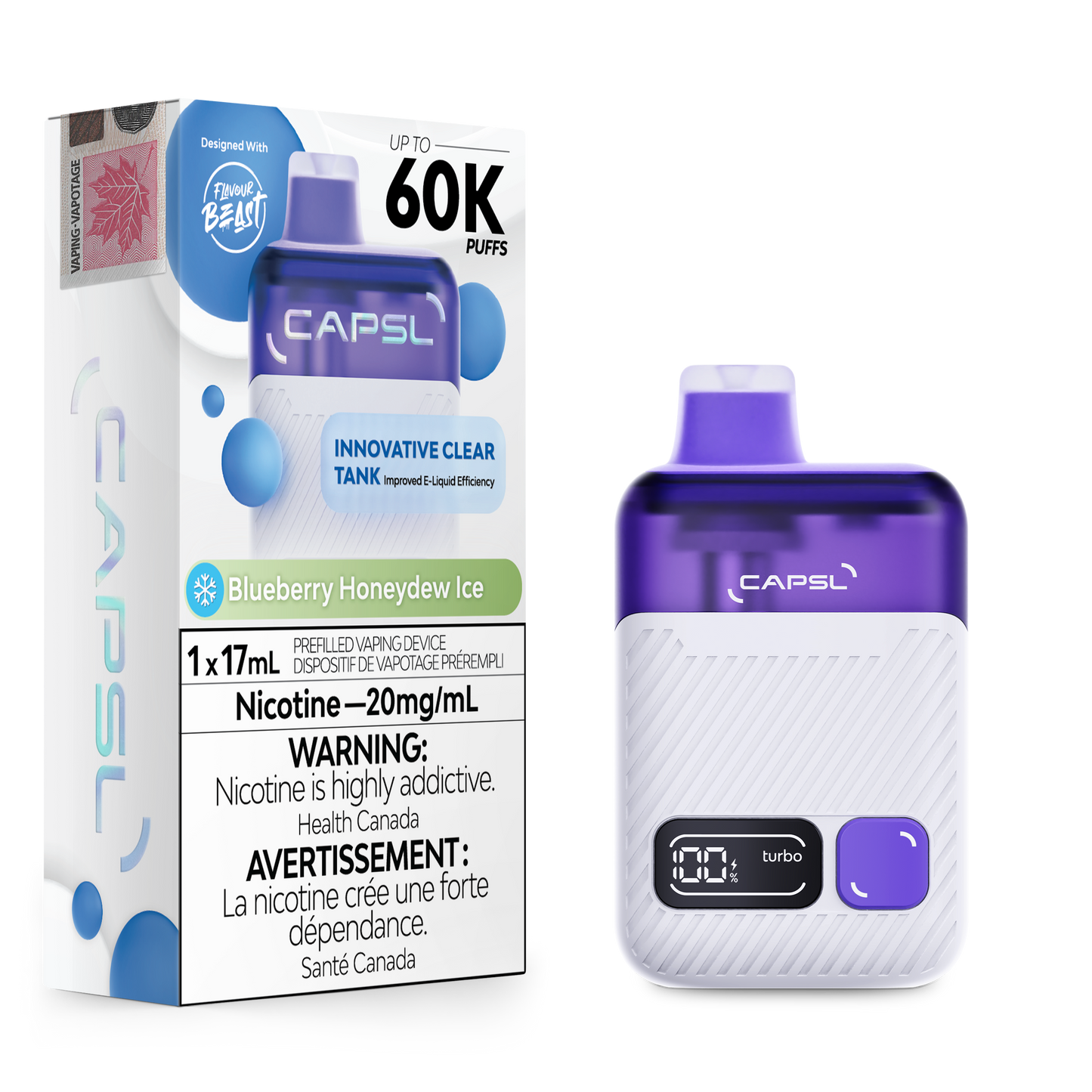 CAPSL AFX17 DISPOSABLE VAPE (ALBERTA)