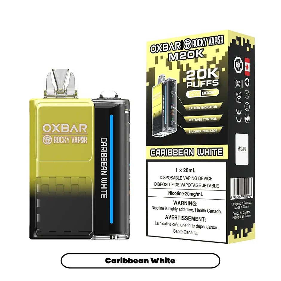 ROCKY VAPOR OXBAR M20K DISPOSABLE VAPE (ALBERTA)