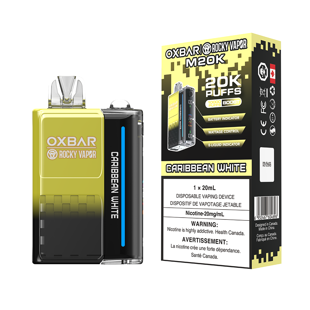ROCKY VAPOR OXBAR M20K DISPOSABLE VAPE (ALBERTA)