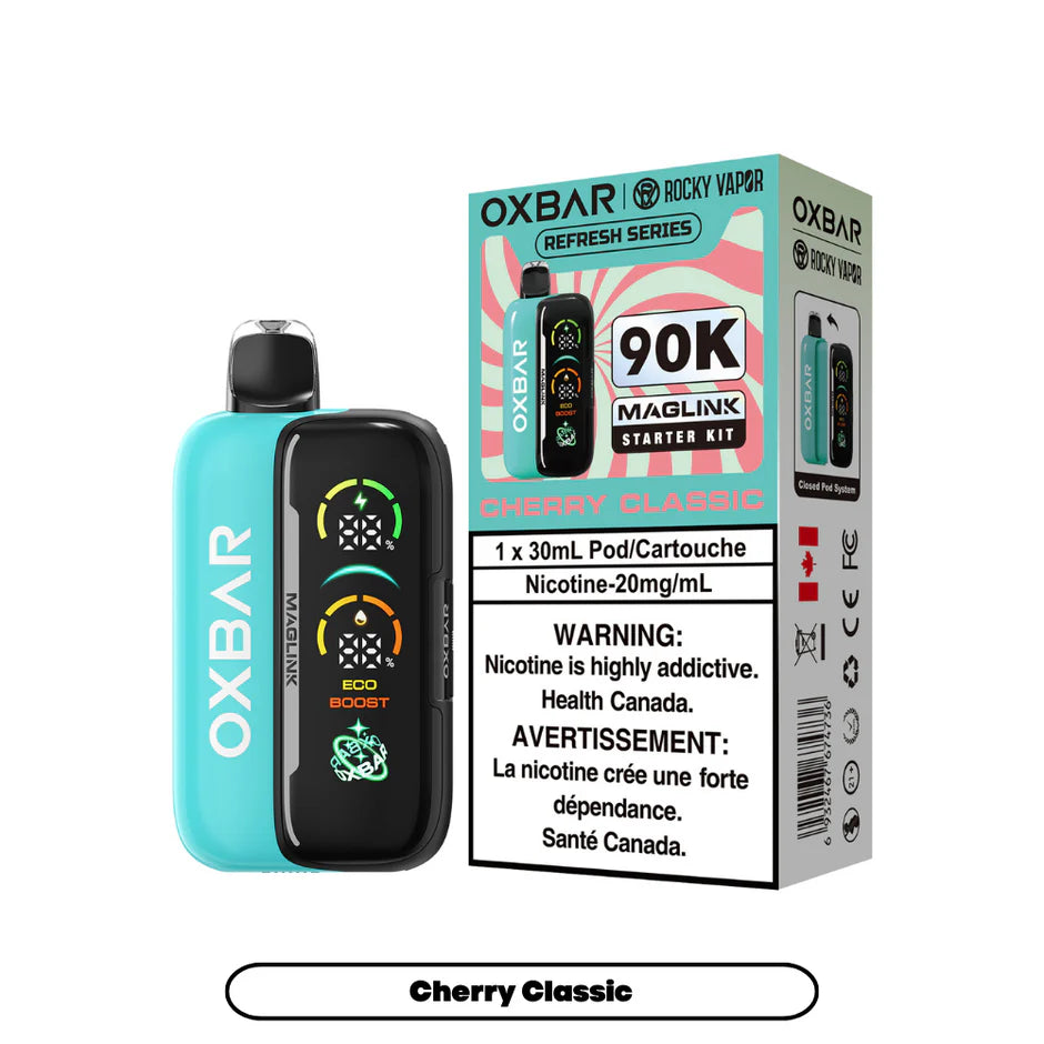 ROCKY VAPOR OXBAR MAGLINK ESSENTIAL SERIES POD (ALBERTA)