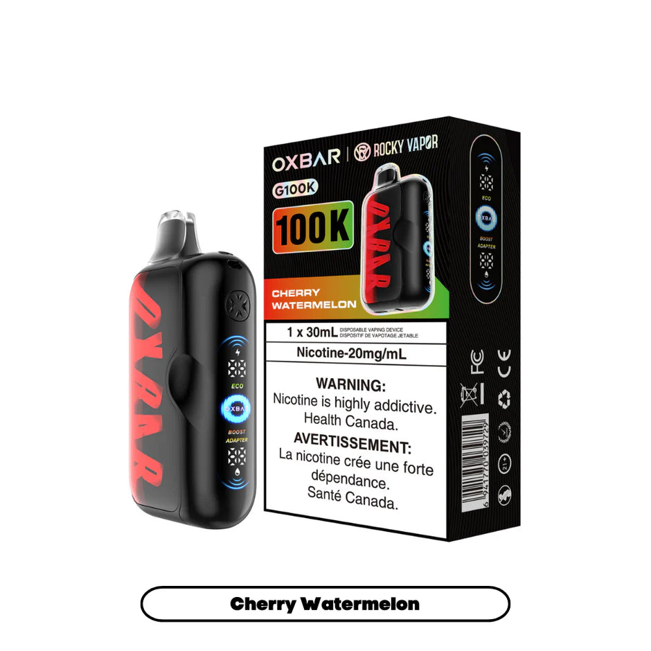 ROCKY VAPOR OXBAR G100K DISPOSABLE VAPE (ALBERTA)