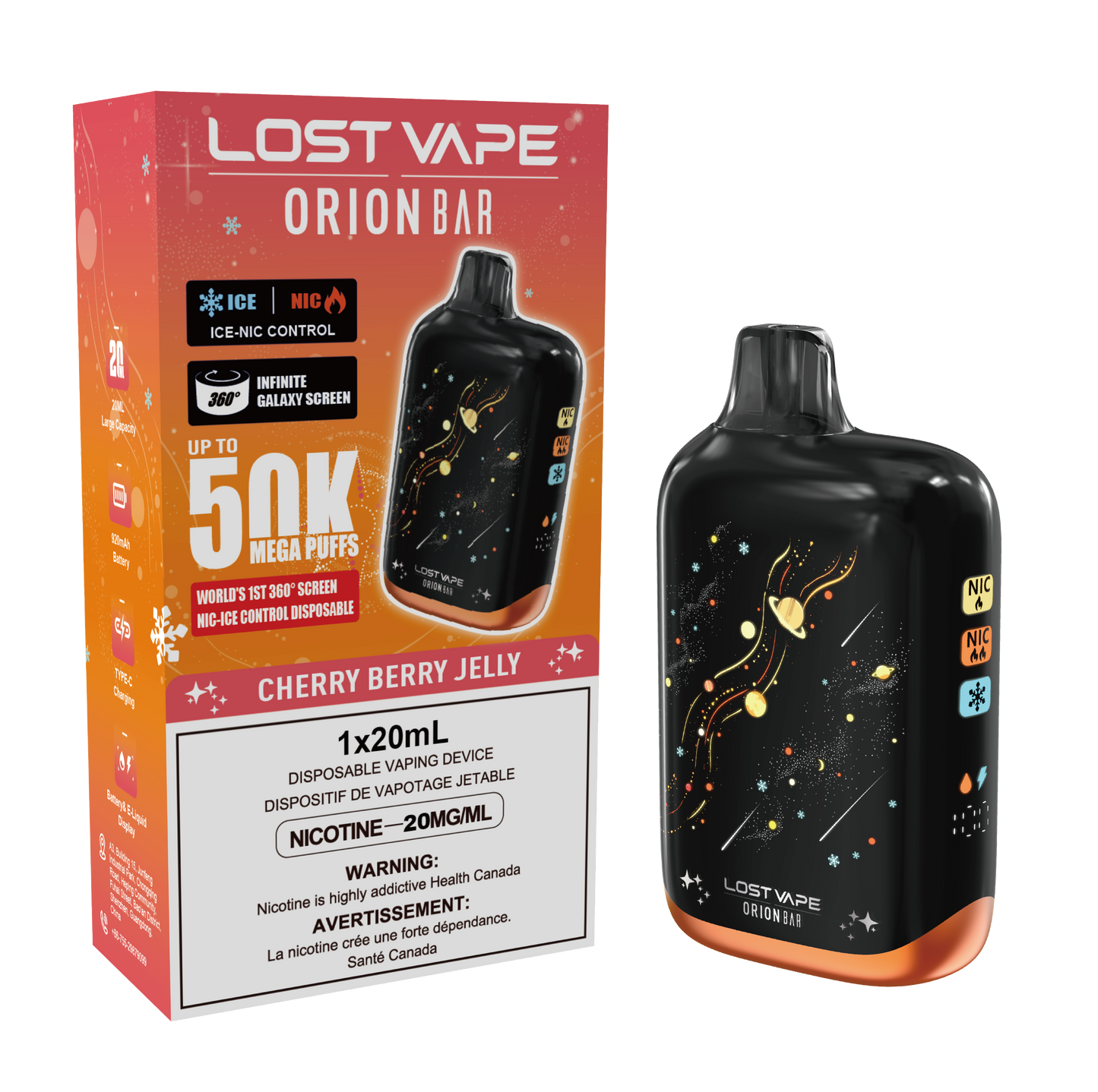 LOST VAPE ORION BAR 50K DISPOSABLE VAPE (ALBERTA)