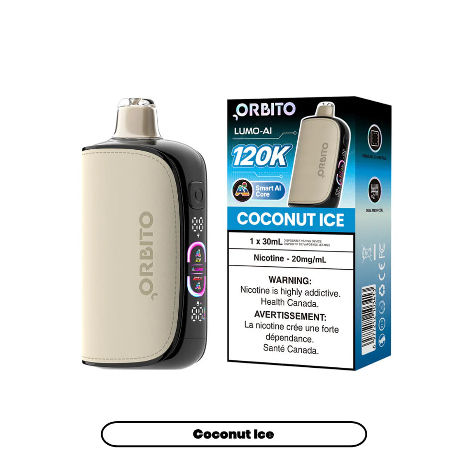 ORBITO LUMO AI 120K DISPOSABLE VAPE (ALBERTA)