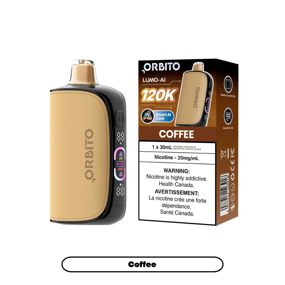 ORBITO LUMO AI 120K DISPOSABLE VAPE (ALBERTA)