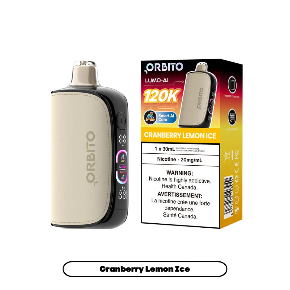 ORBITO LUMO AI 120K DISPOSABLE VAPE (ALBERTA)