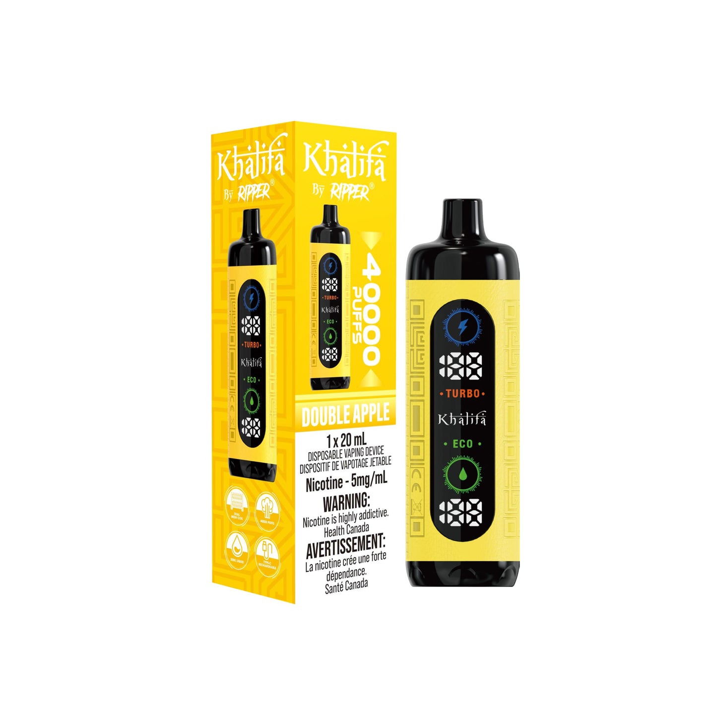KHALIFA BAR 40K DISPOSABLE VAPE (ALBERTA)