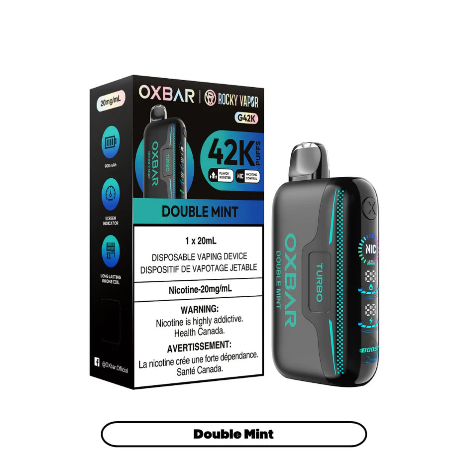 ROCKY VAPOR OXBAR G42K DISPOSABLE VAPE (ALBERTA)