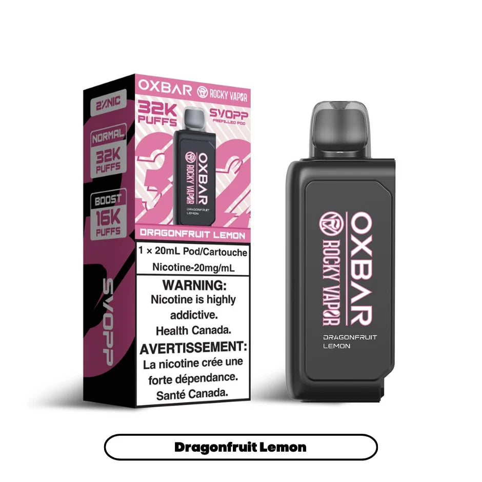 SVOPP ROCKY VAPOR OXBAR 32K POD (ALBERTA)