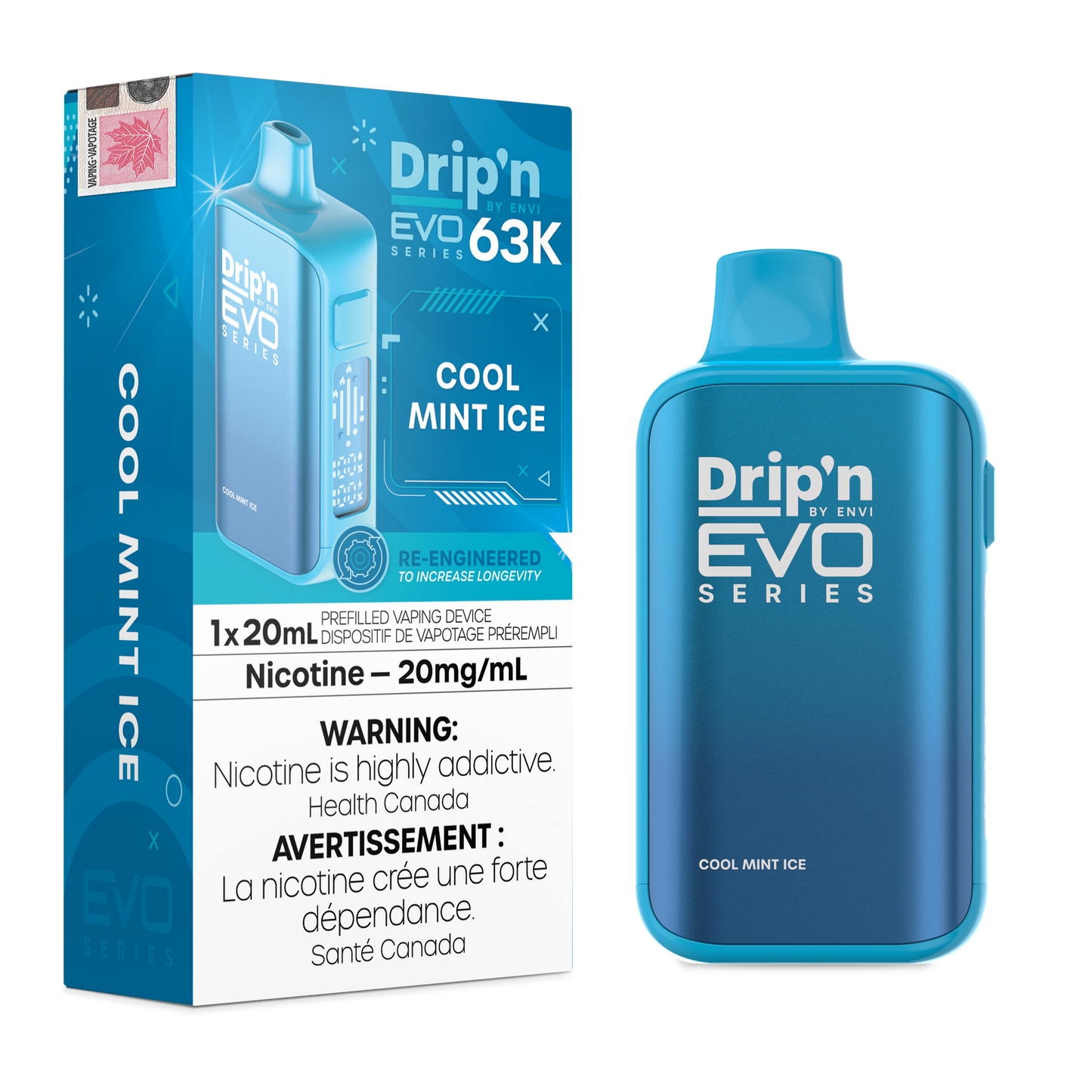 DRIP'N EVO 63K DISPOSABLE VAPE (ALBERTA)