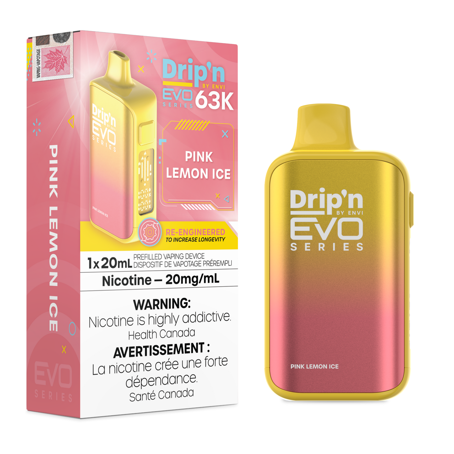 DRIP'N EVO 63K DISPOSABLE VAPE (ALBERTA)