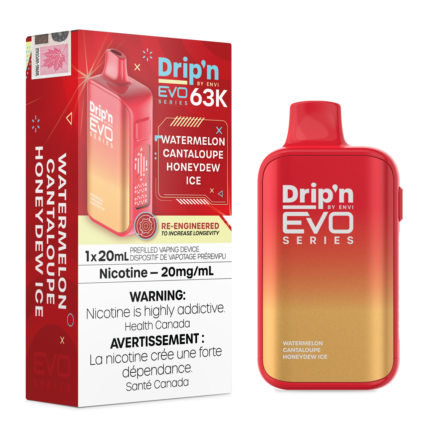 DRIP'N EVO 63K DISPOSABLE VAPE (ALBERTA)