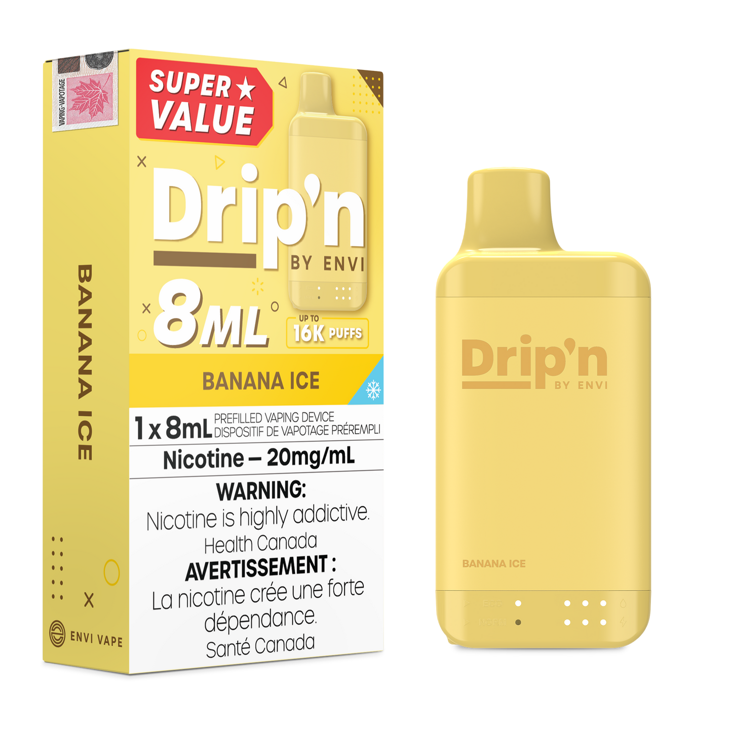 DRIP'N 8ML DISPOSABLE VAPE (ALBERTA)