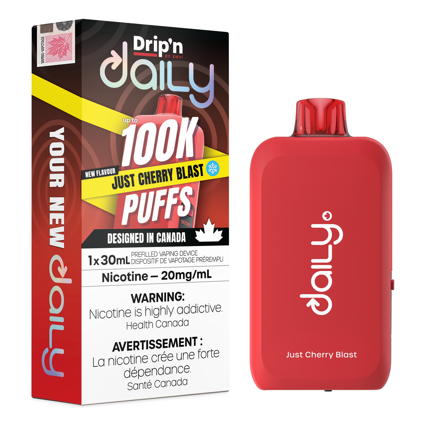 DRIP'N DAILY DISPOSABLE VAPE (ALBERTA)