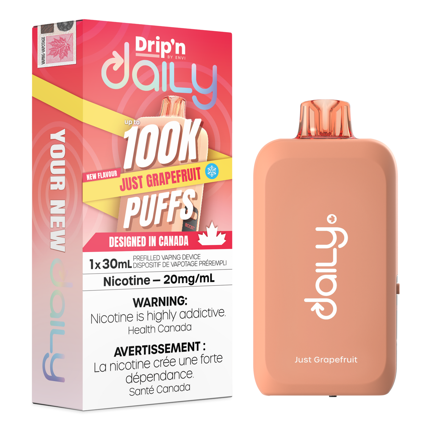 DRIP'N DAILY DISPOSABLE VAPE (ALBERTA)