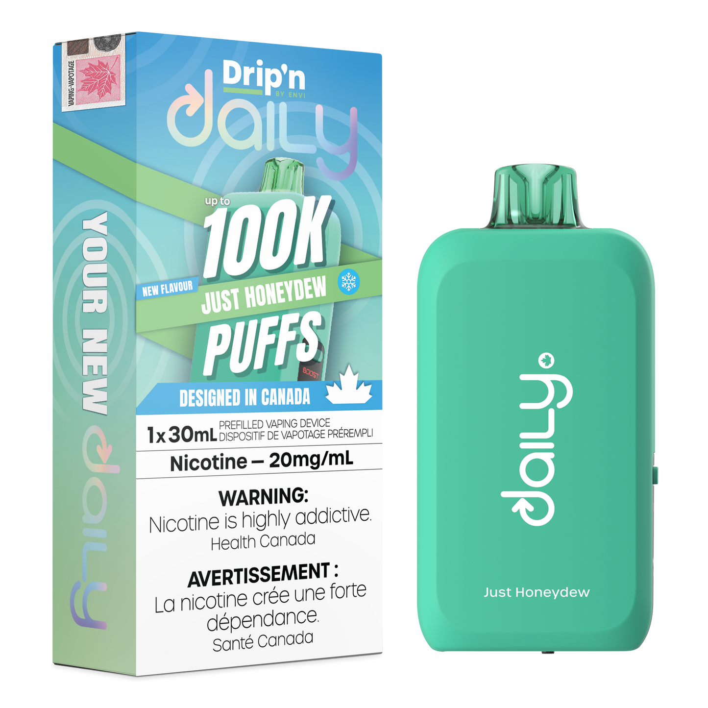 DRIP'N DAILY DISPOSABLE VAPE (ALBERTA)