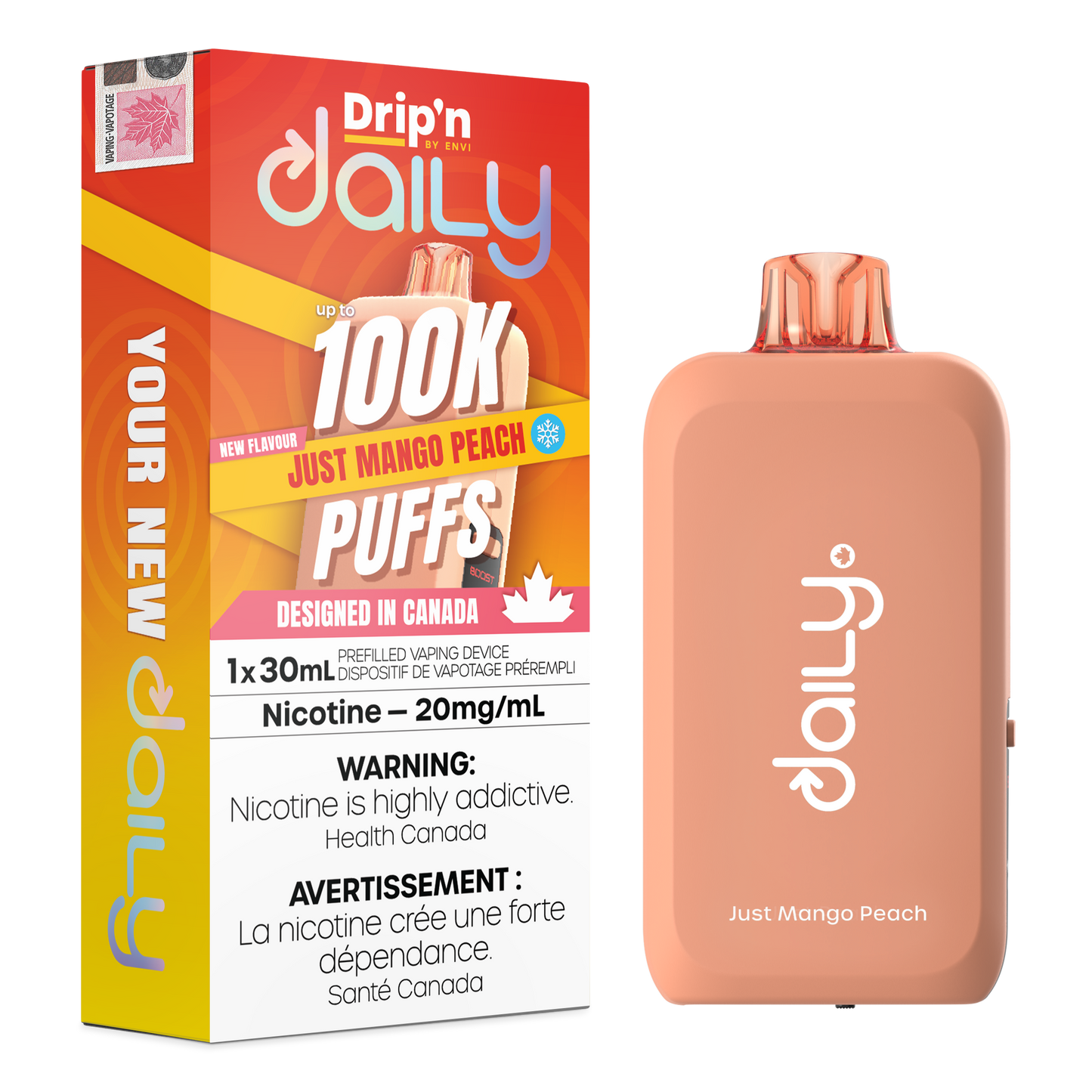 DRIP'N DAILY DISPOSABLE VAPE (ALBERTA)