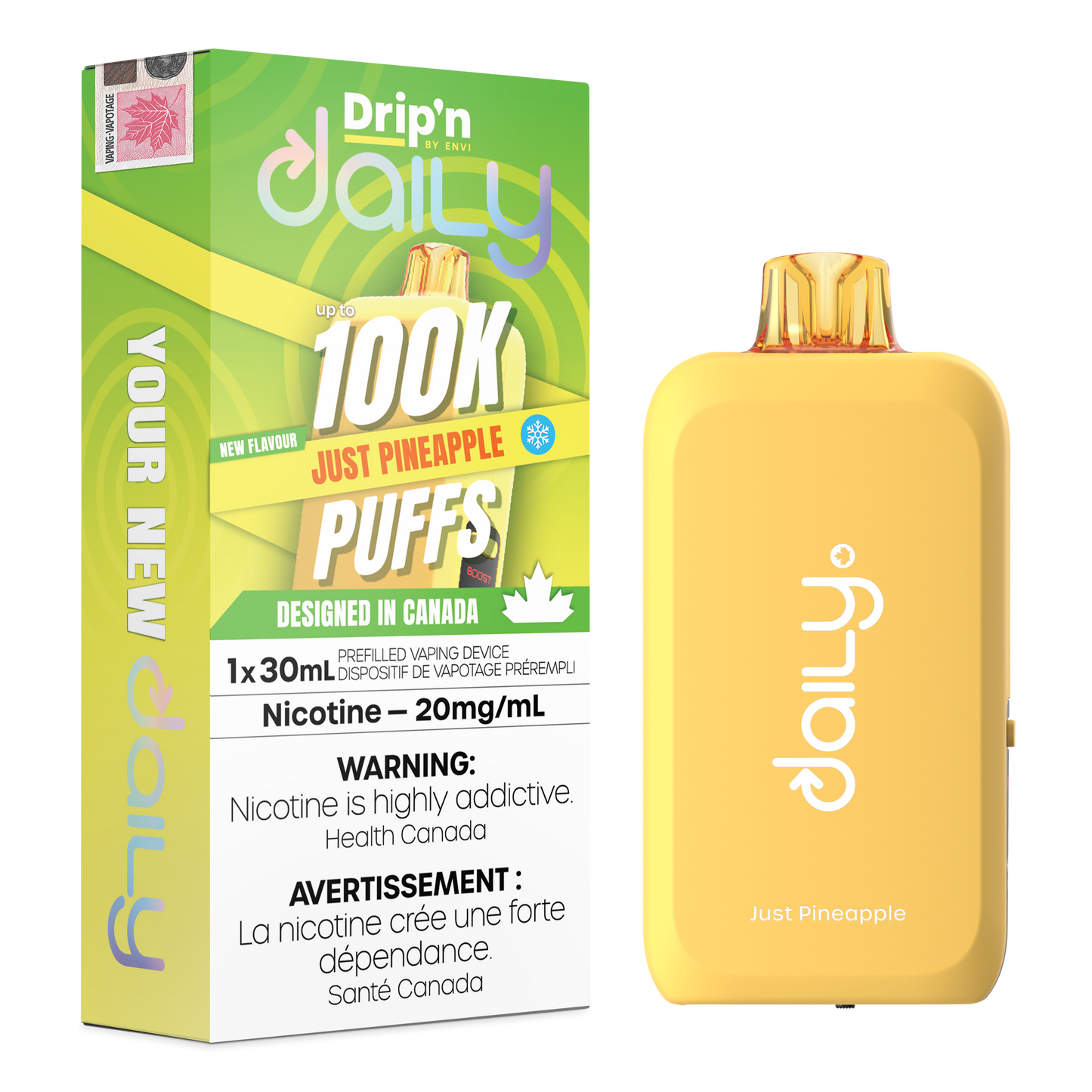 DRIP'N DAILY DISPOSABLE VAPE (ALBERTA)