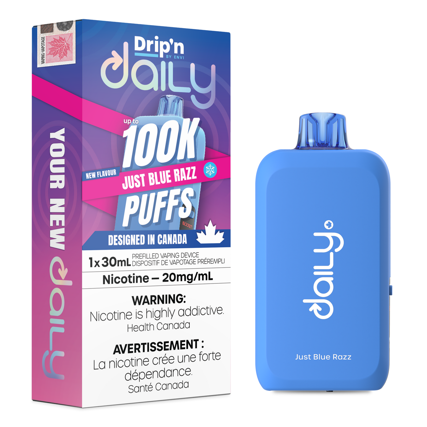 DRIP'N DAILY DISPOSABLE VAPE (ALBERTA)
