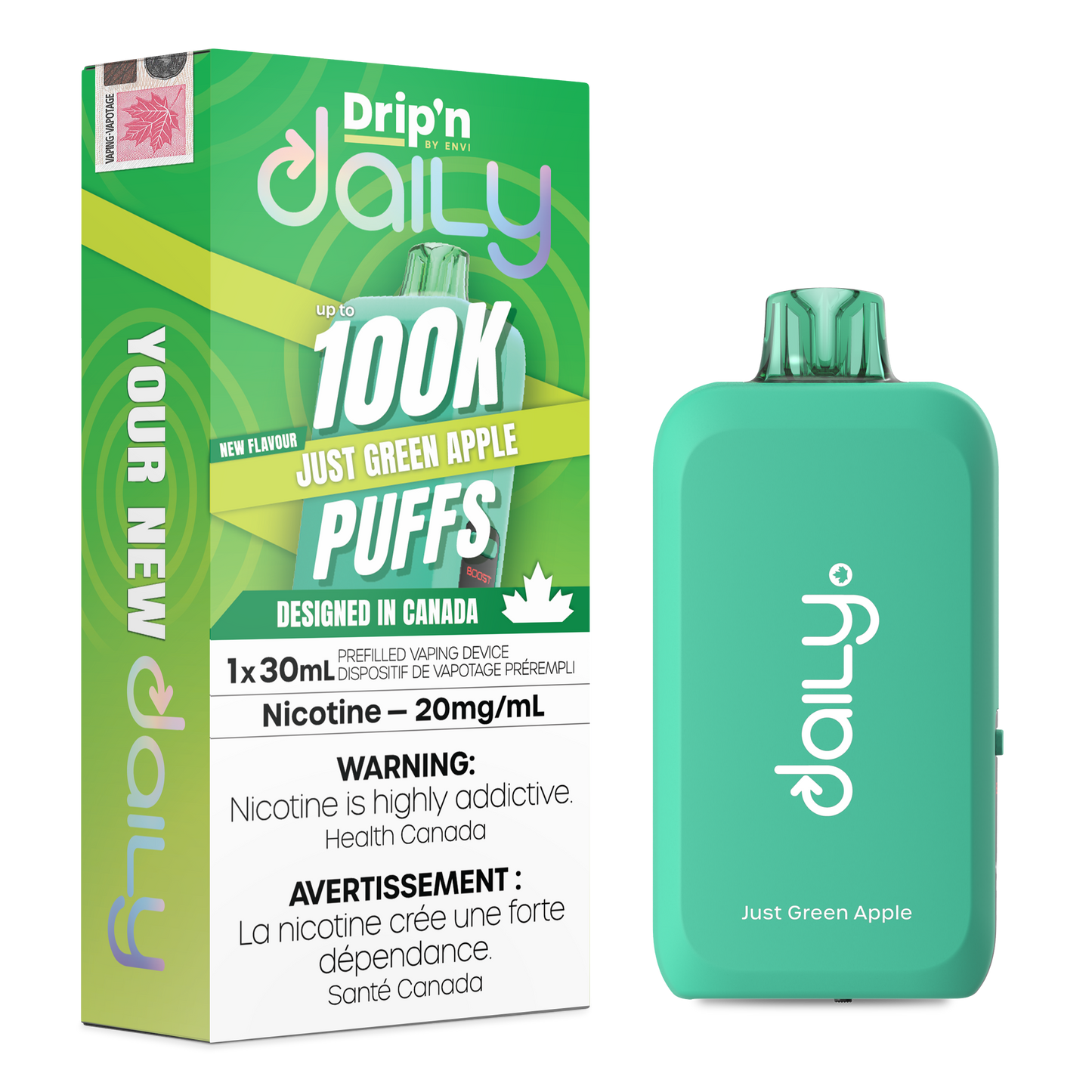 DRIP'N DAILY DISPOSABLE VAPE (ALBERTA)