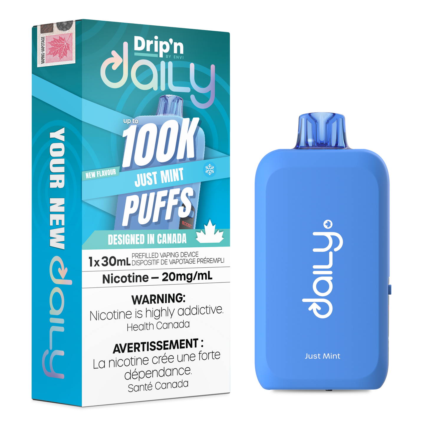 DRIP'N DAILY DISPOSABLE VAPE (ALBERTA)