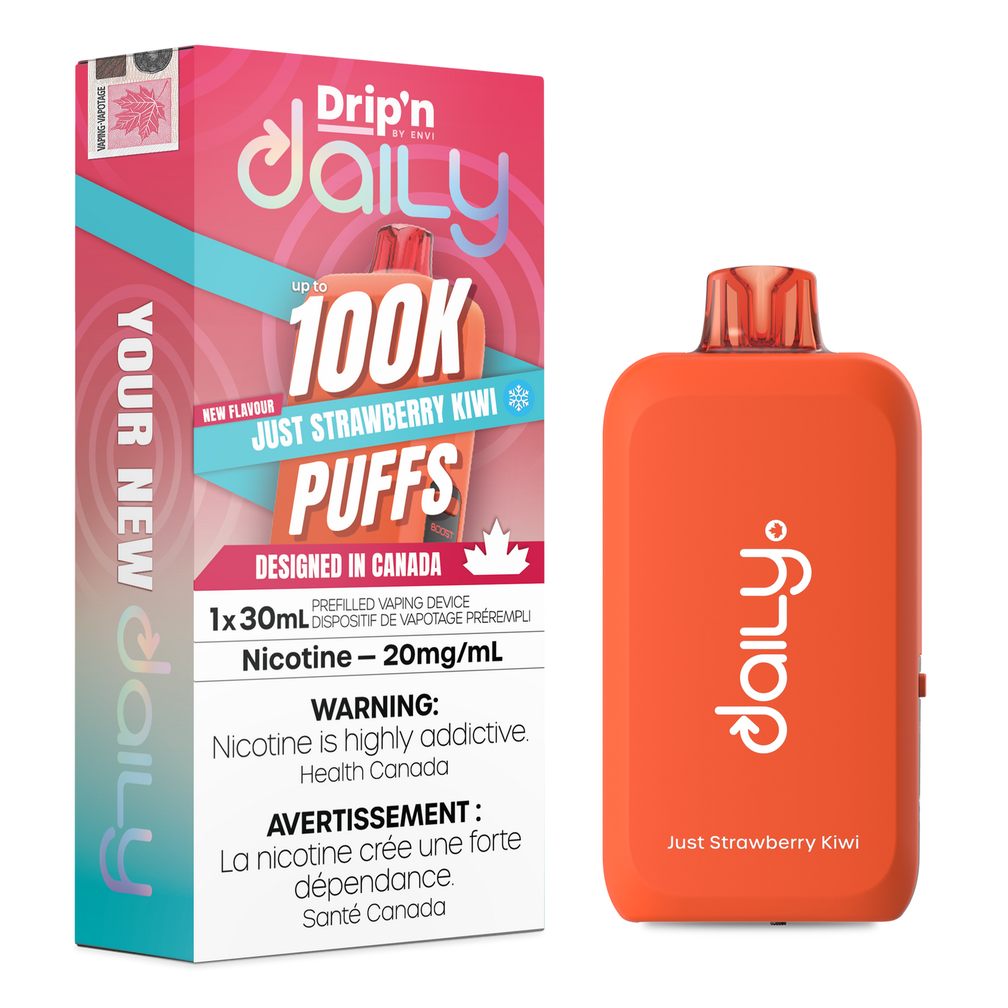 DRIP'N DAILY DISPOSABLE VAPE (ALBERTA)