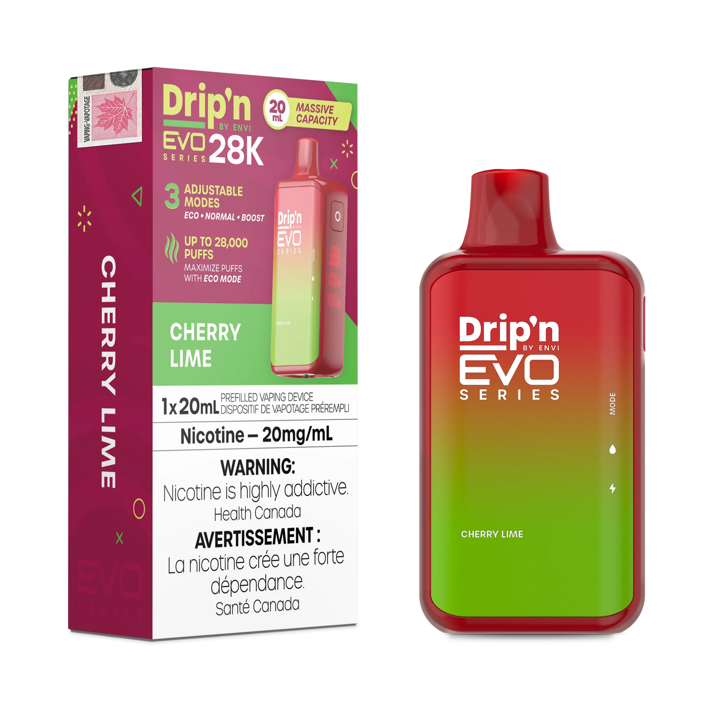 DRIP'N EVO 28K DISPOSABLE VAPE (ALBERTA)