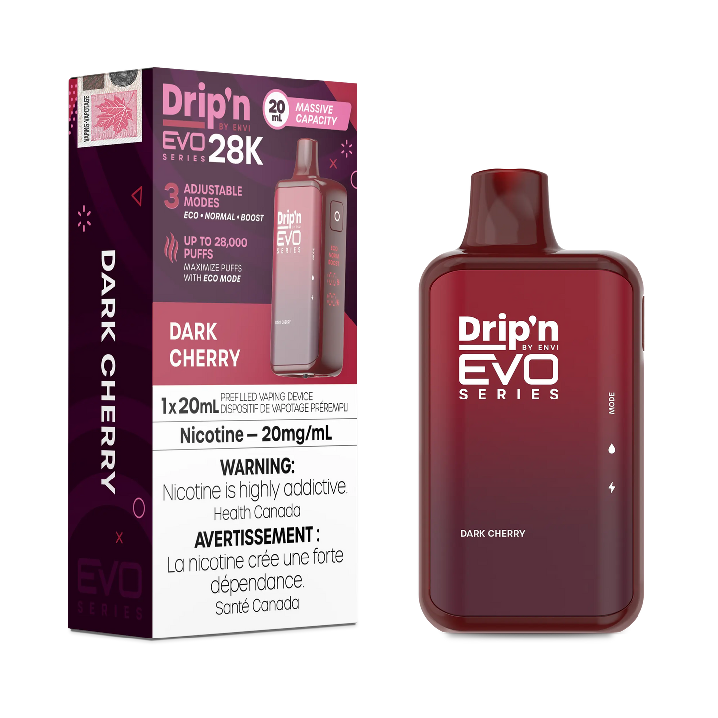 DRIP'N EVO 28K DISPOSABLE VAPE (ALBERTA)