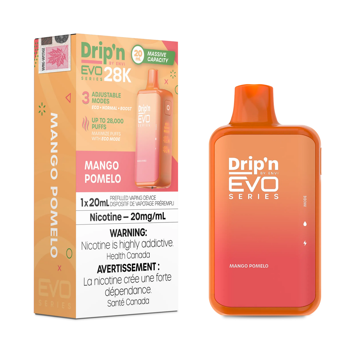 DRIP'N EVO 28K DISPOSABLE VAPE (ALBERTA)