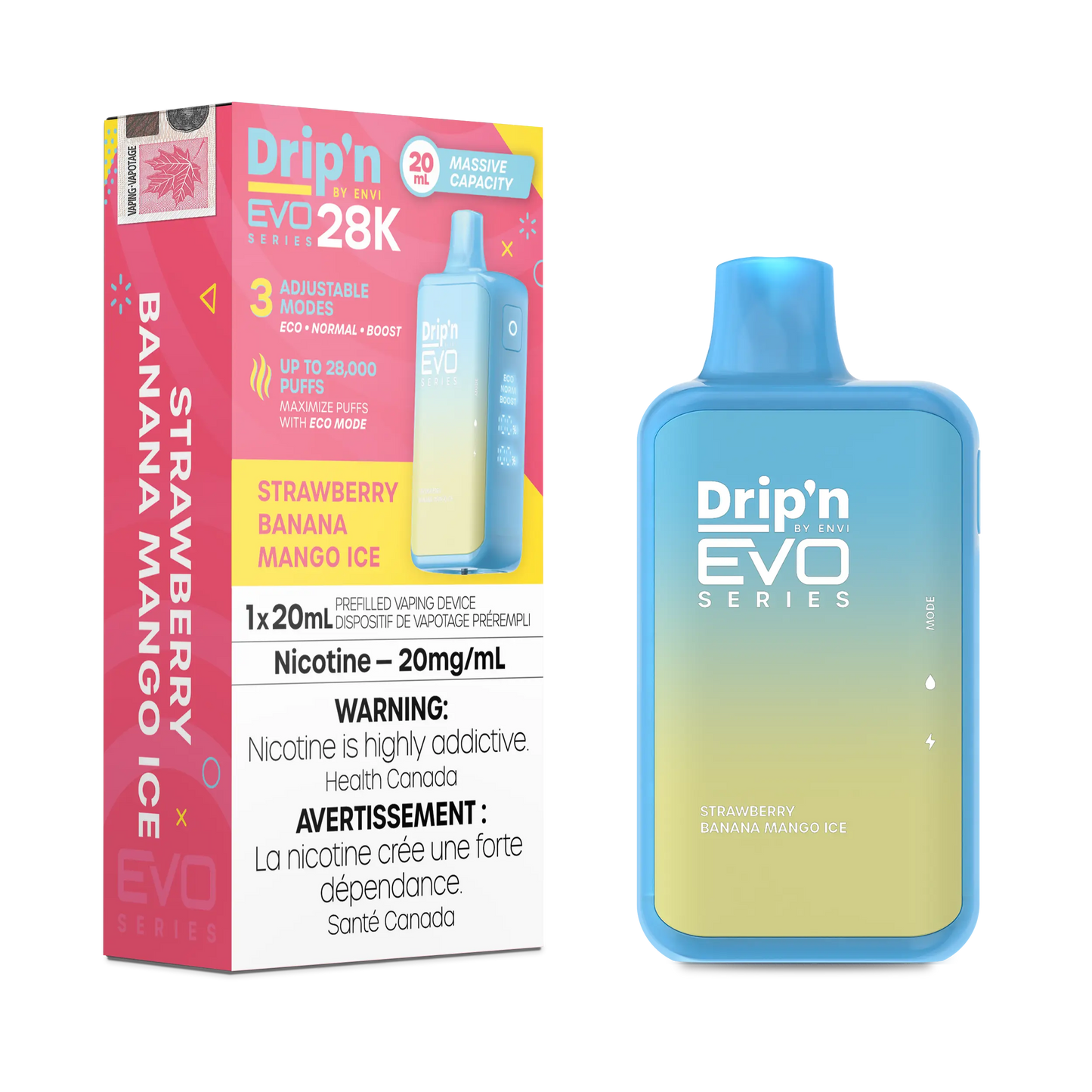 DRIP'N EVO 28K DISPOSABLE VAPE (ALBERTA)