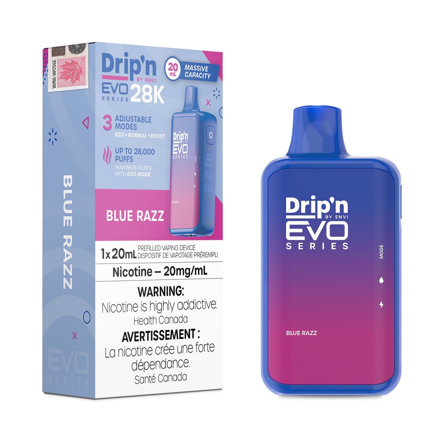 DRIP'N EVO 28K DISPOSABLE VAPE (ALBERTA)