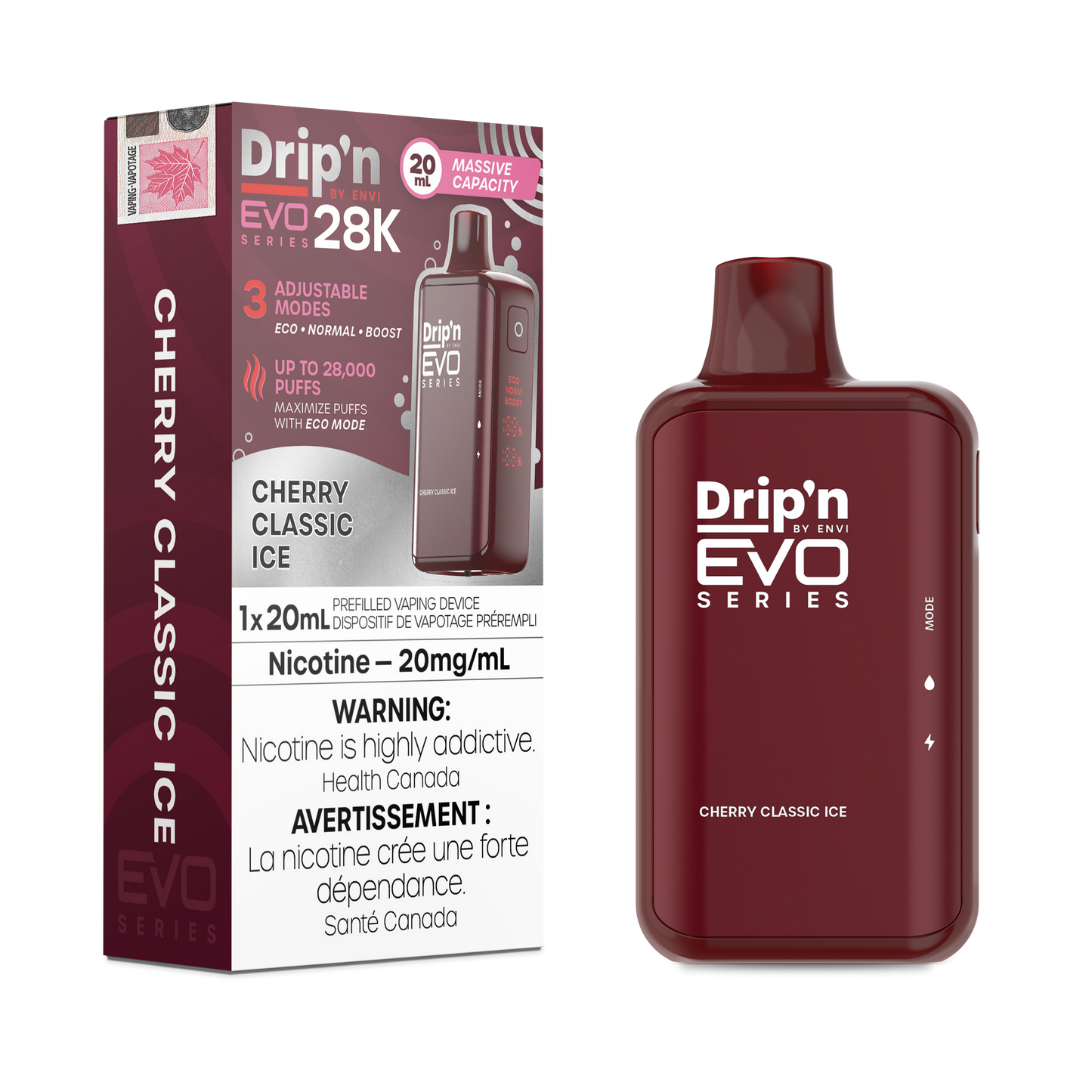 DRIP'N EVO 28K DISPOSABLE VAPE (ALBERTA)