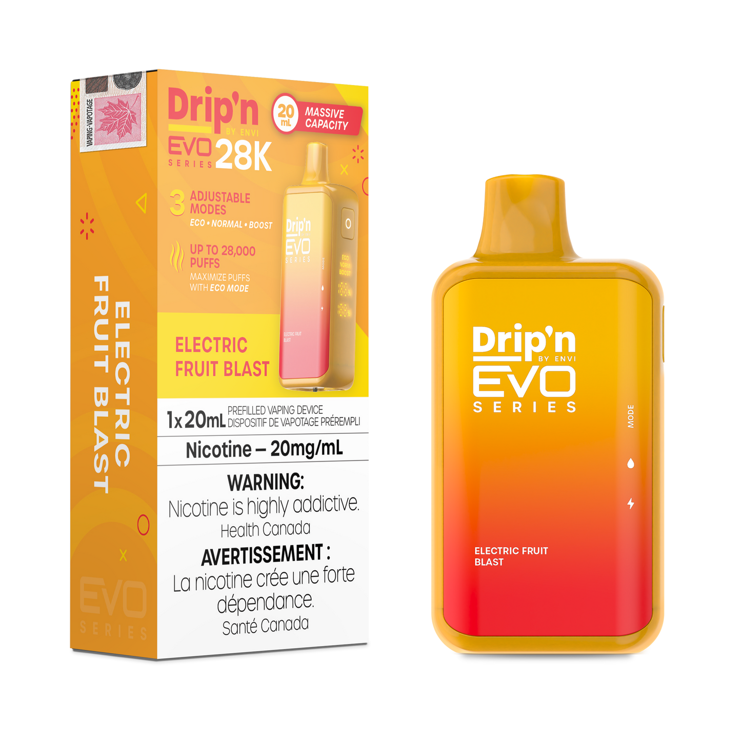 DRIP'N EVO 28K DISPOSABLE VAPE (ALBERTA)