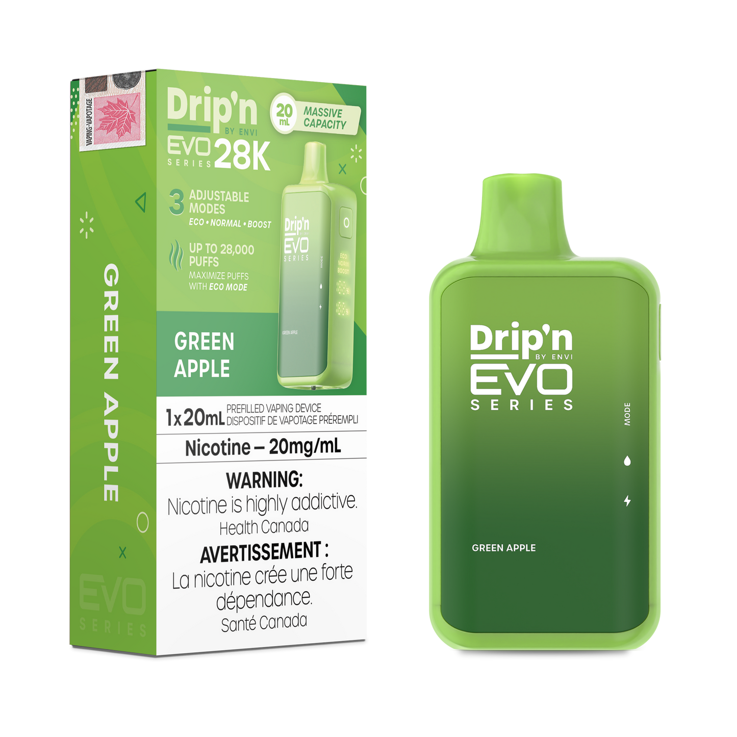 DRIP'N EVO 28K DISPOSABLE VAPE (ALBERTA)