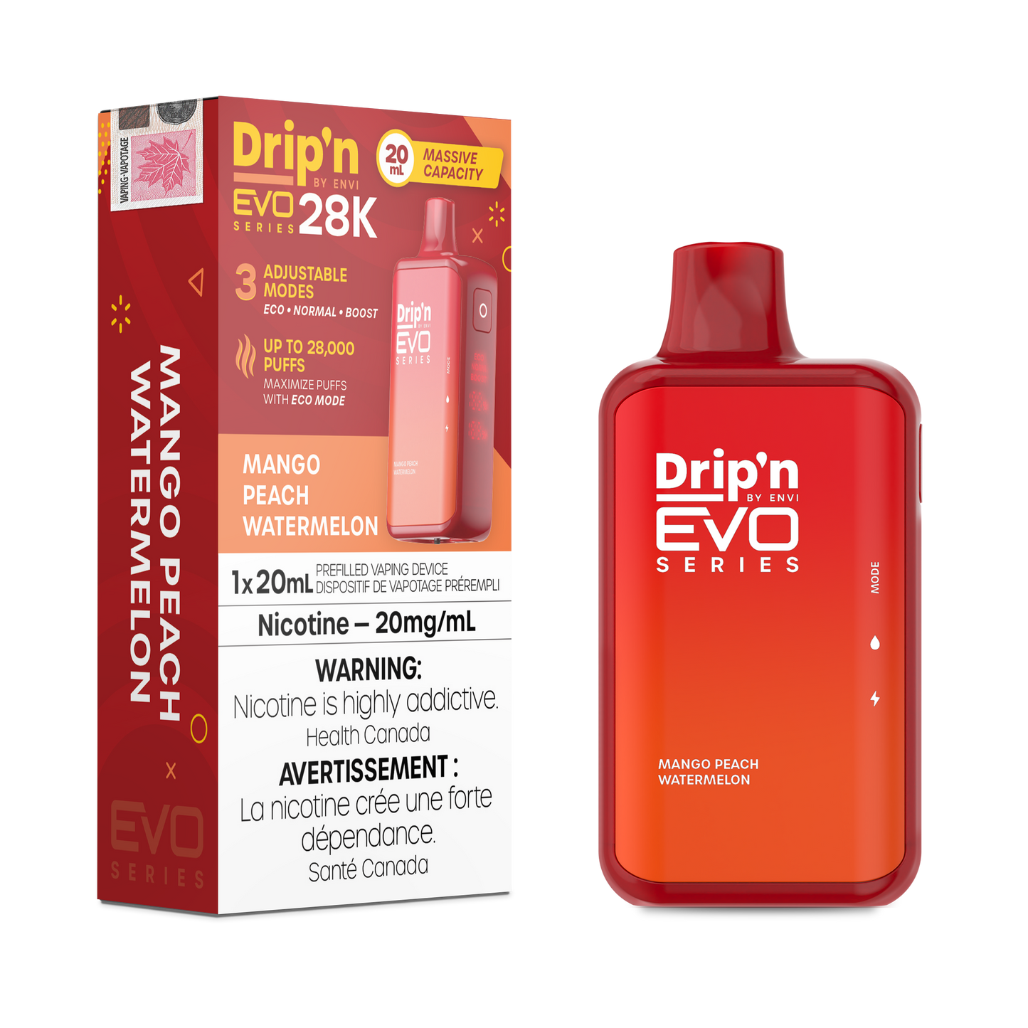 DRIP'N EVO 28K DISPOSABLE VAPE (ALBERTA)