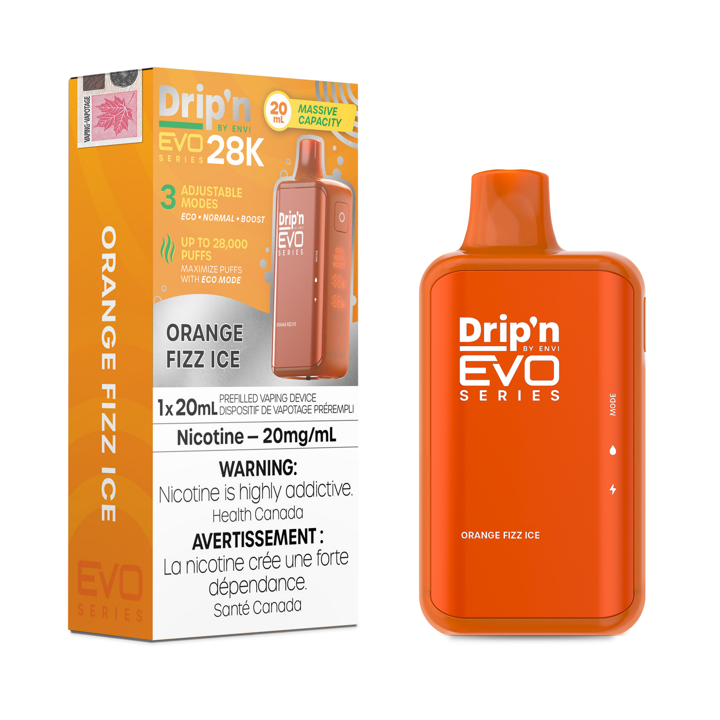 DRIP'N EVO 28K DISPOSABLE VAPE (ALBERTA)