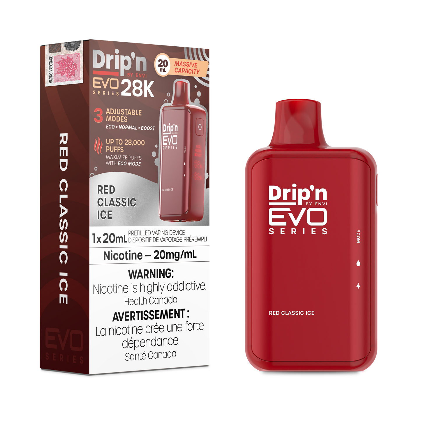 DRIP'N EVO 28K DISPOSABLE VAPE (ALBERTA)