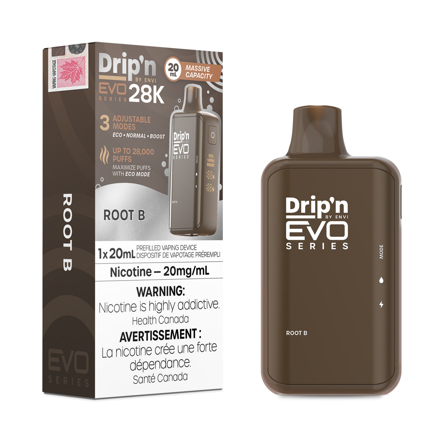 DRIP'N EVO 28K DISPOSABLE VAPE (ALBERTA)