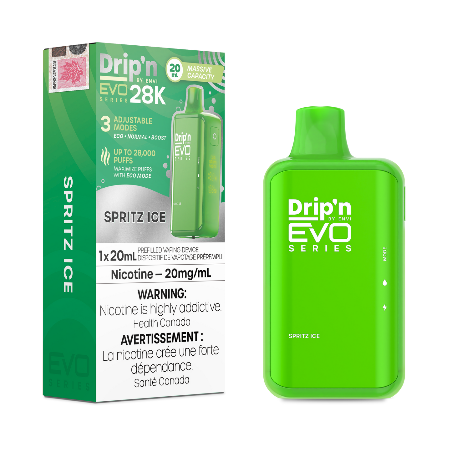 DRIP'N EVO 28K DISPOSABLE VAPE (ALBERTA)
