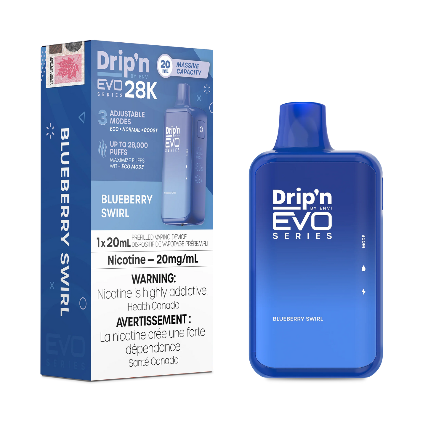 DRIP'N EVO 28K DISPOSABLE VAPE (ALBERTA)