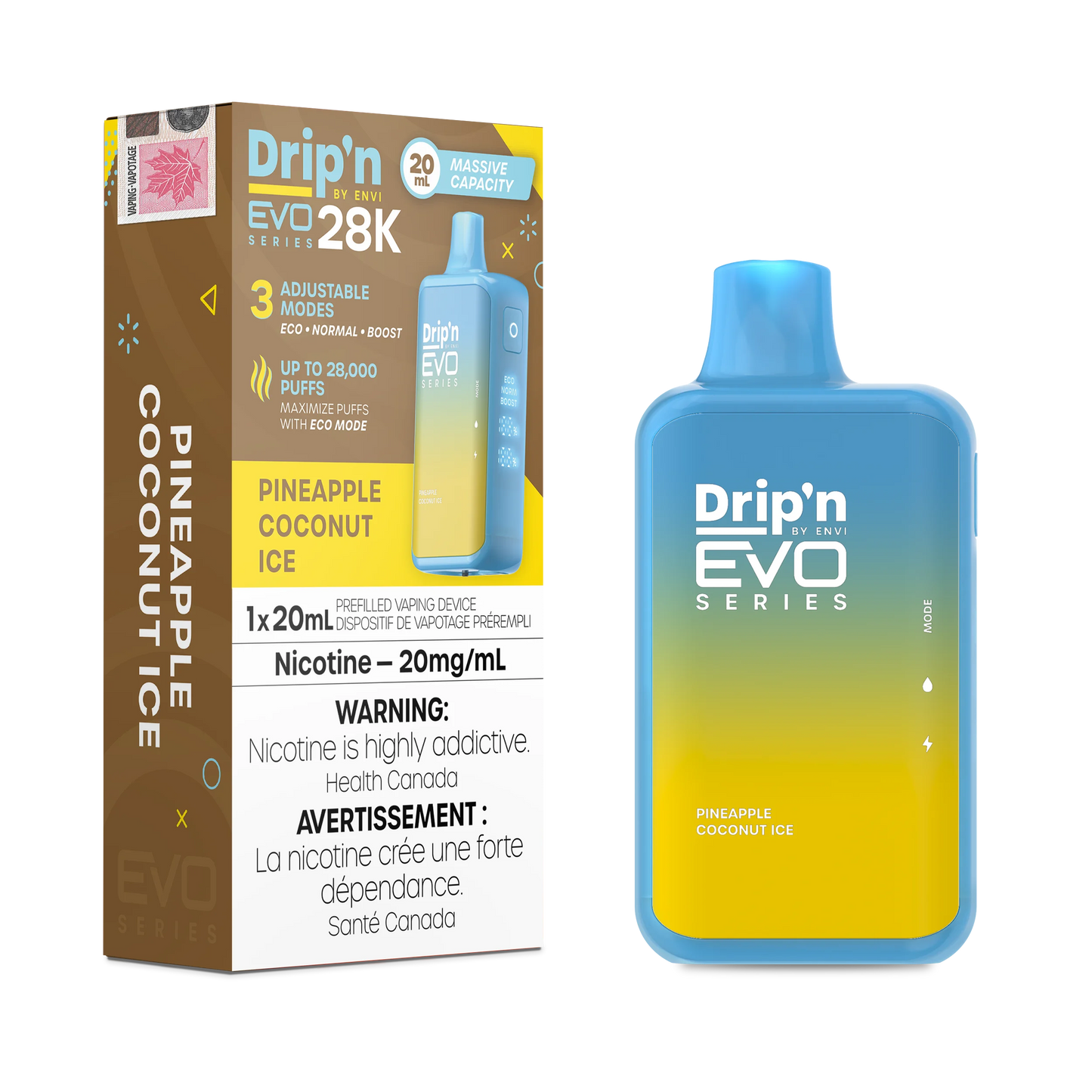 DRIP'N EVO 28K DISPOSABLE VAPE (ALBERTA)